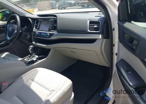 2019 Toyota Highlander Le Plus из США, поврежденный, VIN 5TDZZRFH5KS348391
